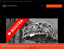 Tablet Screenshot of brutalmachine.com